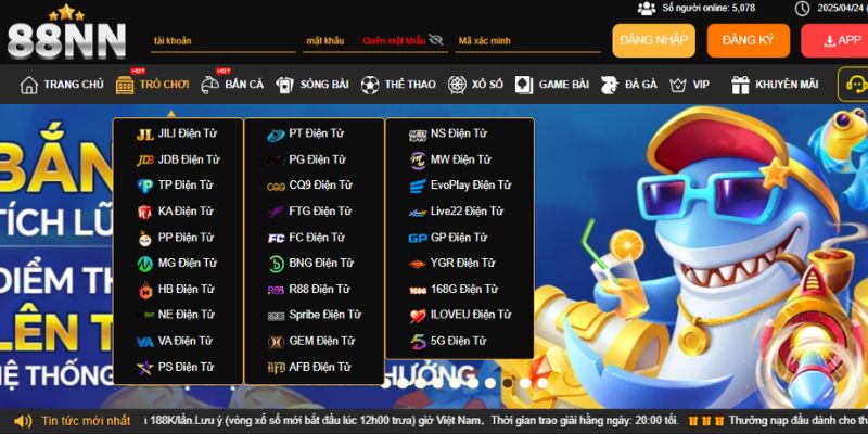 Khám phá kho game đỉnh cao tại 88nn