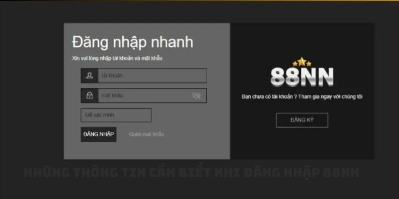 Hướng dẫn đăng nhập 88nn từng bước